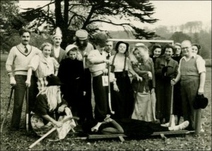 'Ceremonial’ Hockey Team – Staff – 1952