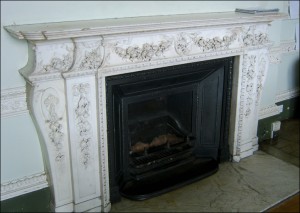 Fireplace in the Tapestry Drawing Room