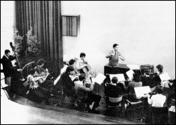 Performance in the Salon - 1964. Paul Shepherd conducting.