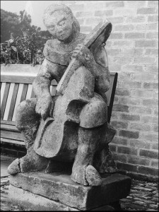 1974 - Sculpture by an unknown student in 1952