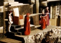 Scene from "Caesar Augustus"