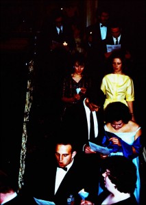 1963 Procession of Singers inside the Mansion.