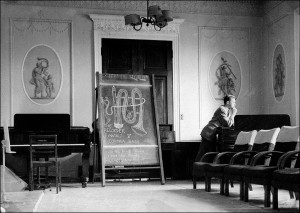 Music Lecture Room - c 1957 (This room was formerly the Breakfast Room when the Mansion was owned by the Allendale family.) Image provided by Tony Crimlisk.