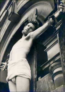 Donald Craig as Jesus Christ in the Wakefield Mystery Plays - 1958