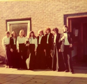 Bretton Singers ready for a concert 1978. Image supplied by Judi Sims.