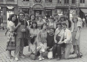 Bretton Singers Summer Tour in France, Belgium and Germany 1982. Photo by Jo Taylor.